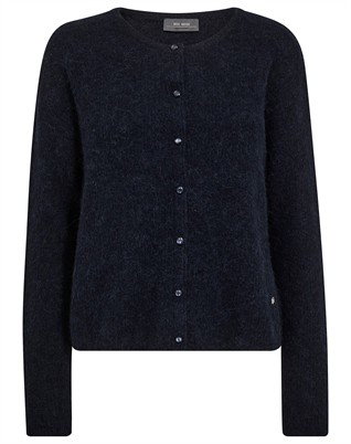 Mos Mosh - MMAlmine Knit Cardigan - Salute Navy 